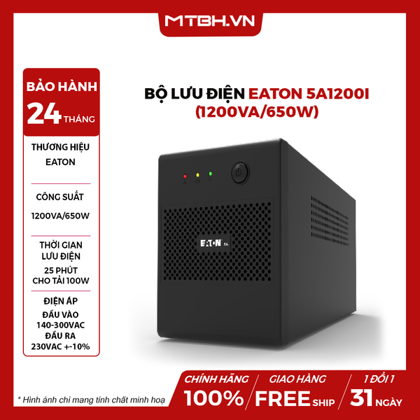 Bộ lưu điện EATON 5A1200I (1200VA/650W)