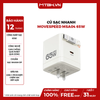 Củ sạc nhanh Movespeed MSA04 65W | Super GaN | Tích hợp Type C | Trắng