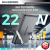 Sạc dự phòng từ tính Movespeed S10 PRO 22.5W | 10.000mAh | Đế dựng | Xám