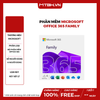 Phần mềm Office 365 Family English APAC Subscr 1YR Medialess (Box) EP2-36878 - Chính hãng