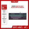 Bàn Phím Cơ Dareu EK87 V2 Gray Black Switch Dream