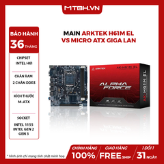 MAIN ARKTEK H61M EL VS Micro ATX 1000 LAN