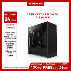 Case NZXT H5 Flow V2 All Black