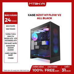 CASE NZXT H7 FLOW V2 ALL BLACK