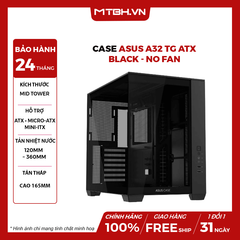 Case Asus A32 TG ATX Black - No Fan