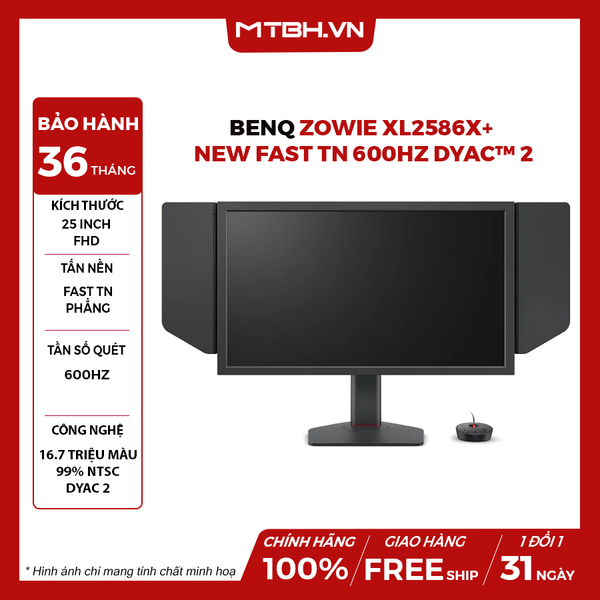 MÀN HÌNH BENQ ZOWIE XL2586X+ 24.5