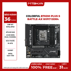 MAIN COLORFUL B760M-PLUS S BATTLE-AX WIFI7 DDR4