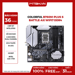 MAIN COLORFUL B760M-PLUS S BATTLE-AX WIFI7 DDR4