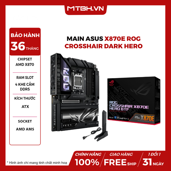Main ASUS X870E ROG Crosshair Dark Hero