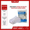 Đầu Mạng Aptek Cat 6E FTP RJ45 Plug Chống Nhiễu - Loại tốt