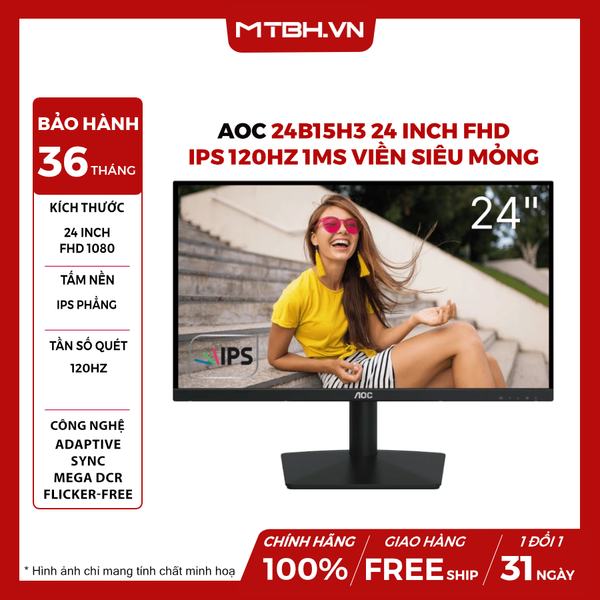 MÀN HÌNH AOC 24B15H3 24
