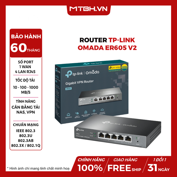 Router TP-LINK Omada ER605 V2