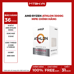 CPU AMD Ryzen Athlon 3000G MPK Chính Hãng