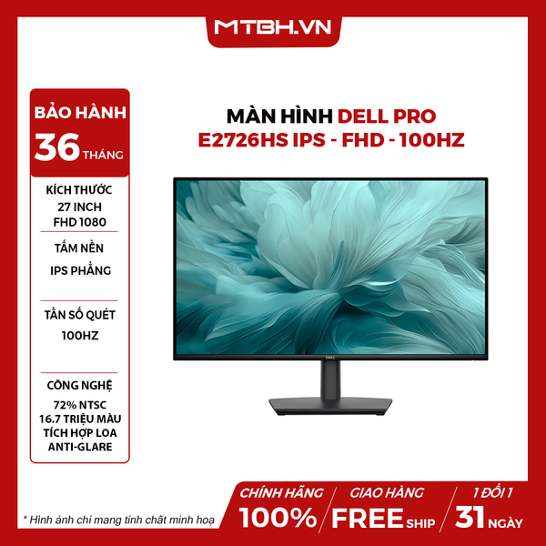 MÀN HÌNH DELL PRO E2726HS 27