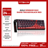 Bàn Phím Cơ AULA WIN68HE MAX Rapid Trigger 68 phím Wing Chun Switch Black Red
