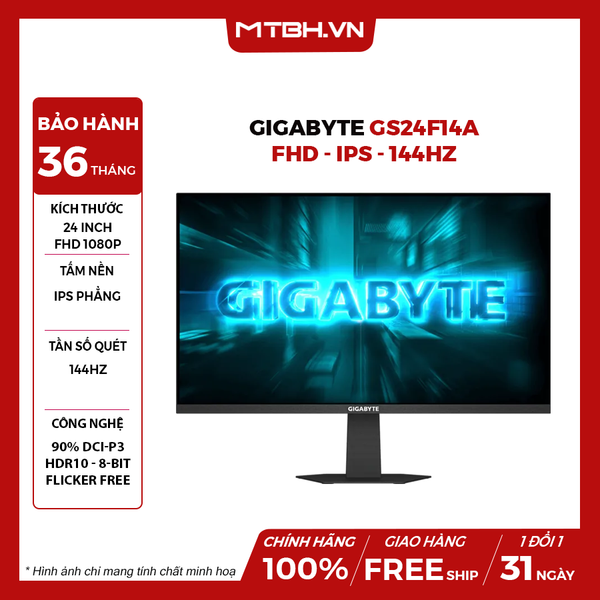 MÀN HÌNH GIGABYTE GS24F14A 24