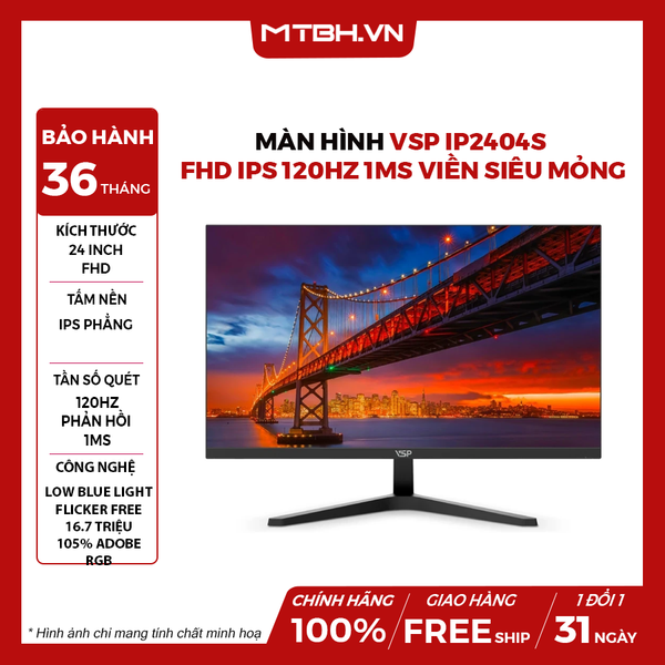 MÀN HÌNH VSP IP2404S 24