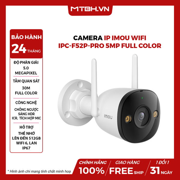 Camera IP Imou WiFi IPC-F52P-PRO 5MP Full Color