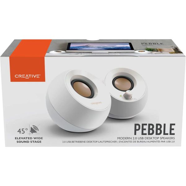 Loa Creative Pebble 2.0 - White