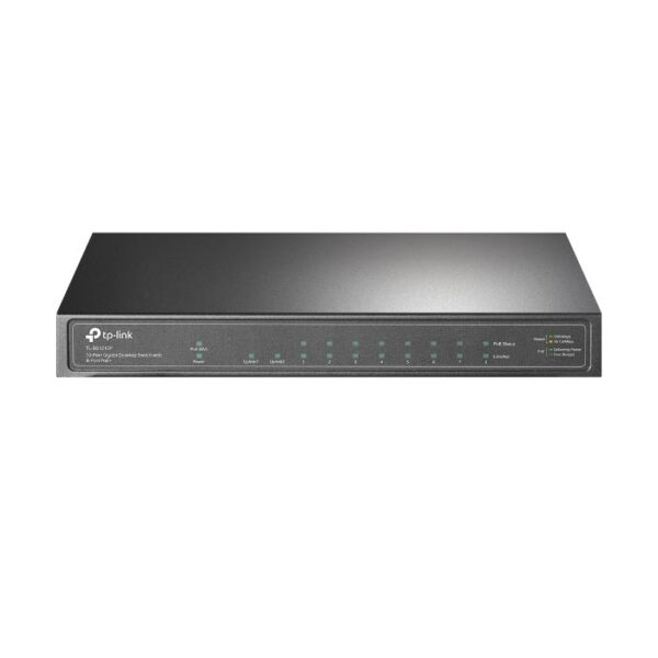 Switch TP-Link TL-SG1210P | 10-Port Gigabit, 8-Port PoE+