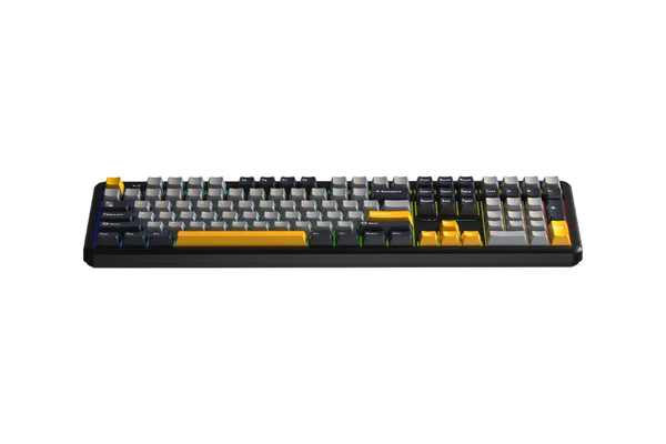BÀN PHÍM CƠ AULA F108 GAMING 3 MODE ( Đen + xám + vàng/ Nimbus v3 switch)