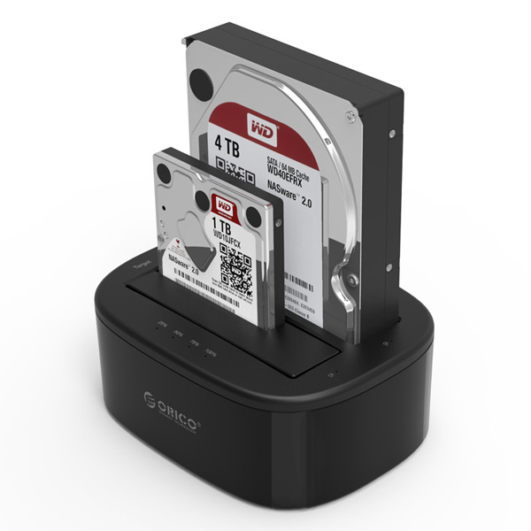 Dock ổ cứng ORICO 6228US3-C USB 3.0 (2 khe cắm)