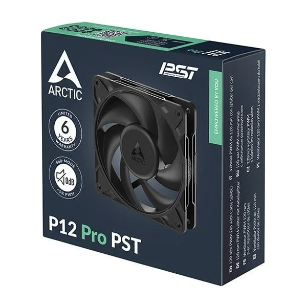 Fan Case Arctic P12 PRO PST BLACK