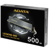 SSD ADATA 500GB LEGEND 860 PCIe Gen4 x4 NVMe, M.2 2280 (Đọc : 5000Mb/s)