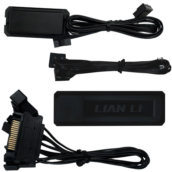 FAN Lian Li Uni Fan TL FLEX LCD 120 REVERSED BLADE - BLACK