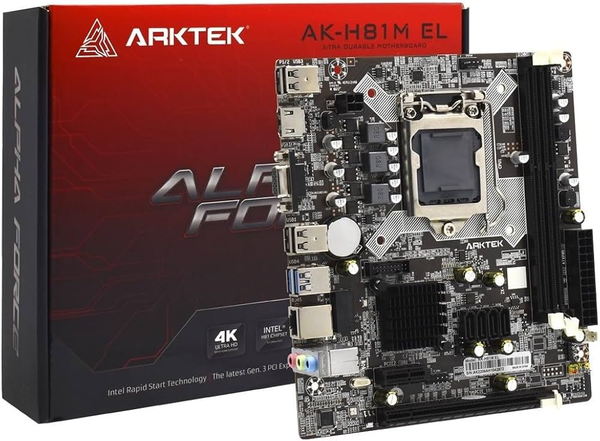 MAIN ARKTEK H81M EL VS Micro ATX 1000LAN