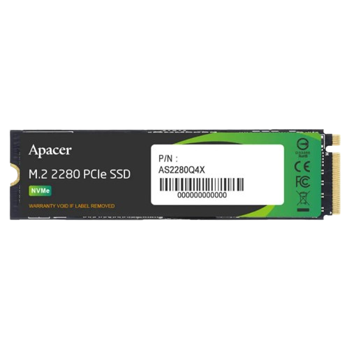 SSD Apacer 512GB AS2280Q4X M.2 PCIe NVMe 4x4 (Đọc 4400MB/S)