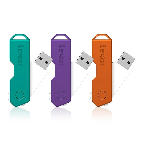 USB Lexar 64GB JumpDrive TwistTurn2 USB 2.0 (LJDTT2X064G-B3NNG) (No box)