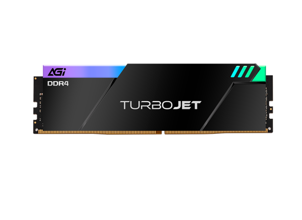 RAM DDR4 AGI 16GB TURBOJET RGB DDR4 BUSS 3600 BLACK