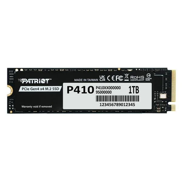 SSD Patriot 1TB P410 PCIe Gen4 x4 NVMe (Đọc 5000Mb/s)