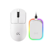 Chuột MCHOSE A7 V2 Ultra Plus Gaming White 3 Modes Wireless