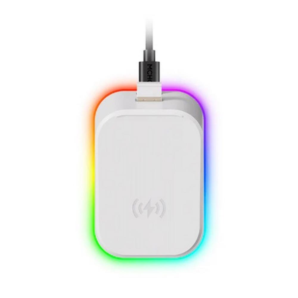 Chuột MCHOSE A7 V2 Ultra Plus Gaming White 3 Modes Wireless