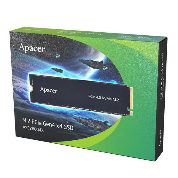 SSD Apacer 512GB AS2280Q4X M.2 PCIe NVMe 4x4 (Đọc 4400MB/S)
