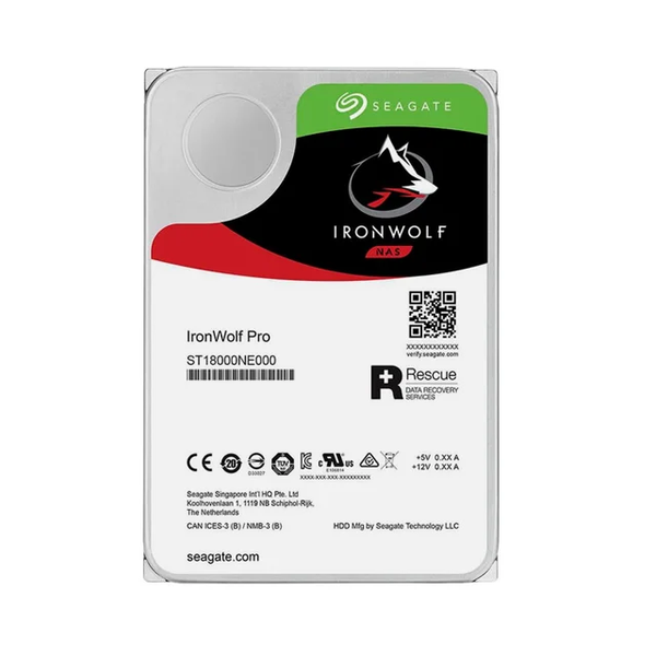 HDD SEAGATE 20TB Ironwolf Pro 3.5 inch, 7200RPM, SATA III, 256MB Cache (ST20000NT001)
