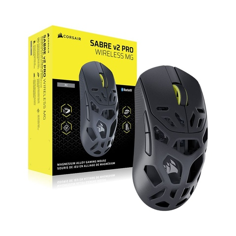 Chuột Corsair SABRE v2 PRO MG Black Wireless (CH-931G100-WW)