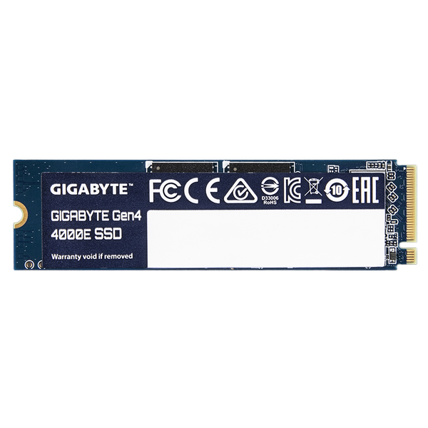 SSD Gigabyte 500G 4000E – M.2 2280 PCIe Gen4 x4 (Đọc 3600MB/s - Ghi 3000MB/s)