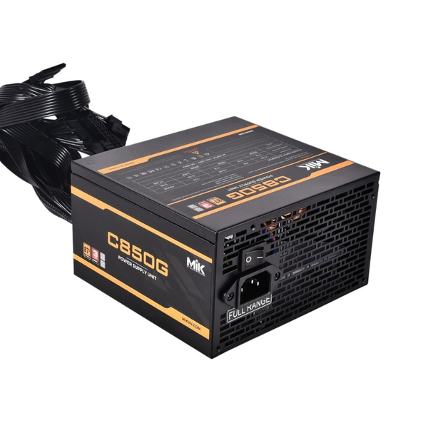 NGUỒN MIK 850W C850G PCIe 5.0 PLUS GOLD (NO BOX)
