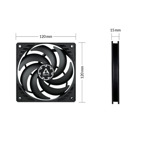 FAN CASE Arctic P12 SLIM PWM PST