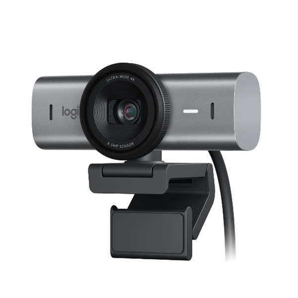 Webcam Logitech MX BRIO 4K Ultra HD - Màu than chì