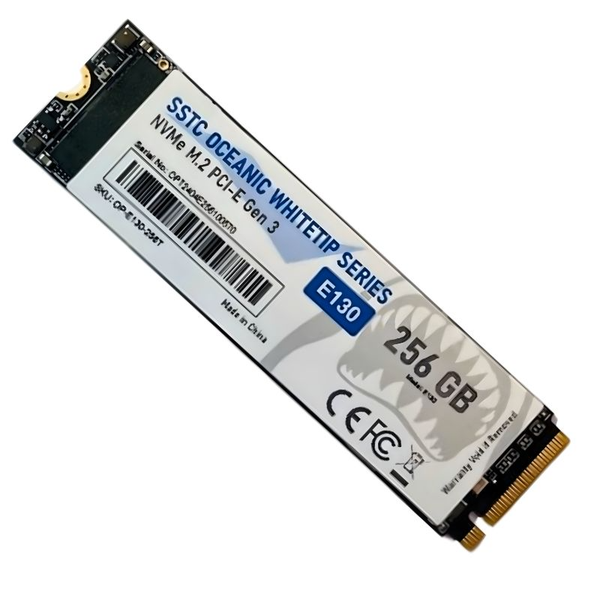 SSD SSTC 256G E130 PCIe Gen3 x4 NVMe M.2 2280