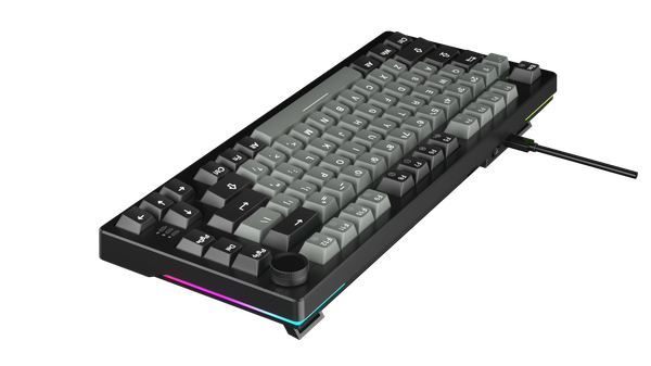 Bàn Phím Cơ DareU EK75 Grey Black Dream switch