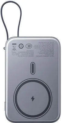 Sạc dự phòng từ tính Movespeed S20 PLUS 45W | 20000mAh | Tích hợp Type C | Xám