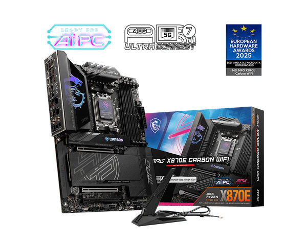 Main MSI X870E MPG CARBON WIFI DDR5
