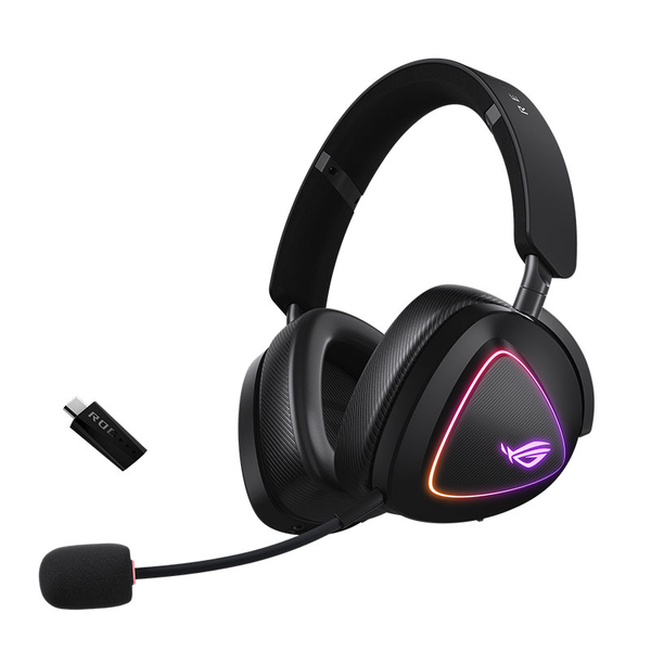 Tai Nghe ASUS ROG Delta II Gaming Wireless Black