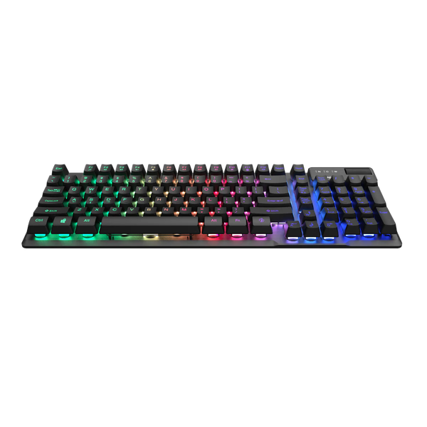 Bàn phím giả cơ Gaming Rapoo V50S 98 Key Black - Led Rainbow