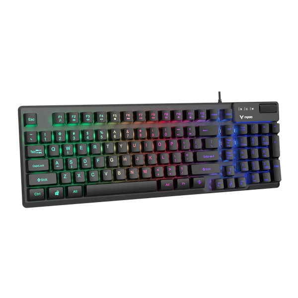 Bàn phím giả cơ Gaming Rapoo V50S 98 Key Black - Led Rainbow